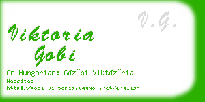 viktoria gobi business card